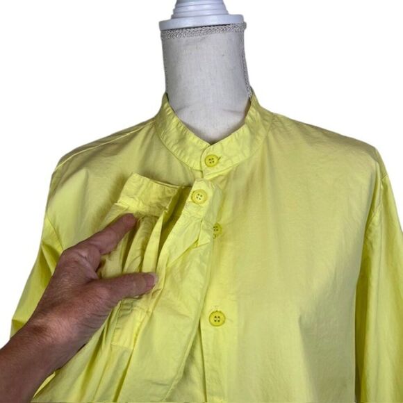 LABO.ART Labo Art Maglia Poeta Sushi Top Citronella Lemon Mandarin Collar Small - Picture 2 of 9